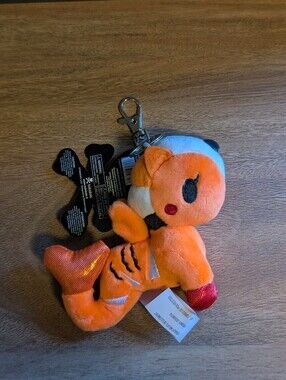 Tokidoki Mermicorno  Plush Keychain Bag Charm Orange MAREA NWT